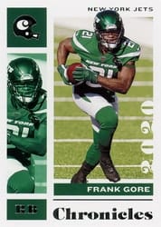 2020 Panini Chronicles Base Set Frank Gore #73 card