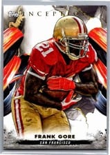 2024 Topps Inception Base Set Frank Gore #140 card