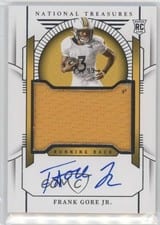 2024 Panini National Treasures Collegiate College Materials Signatures Frank Gore Jr. #66 card