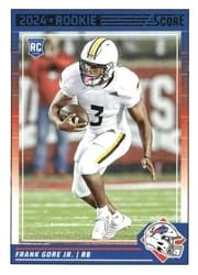 2024 Score Base Set Frank Gore Jr. #395 card