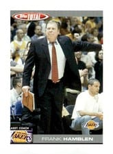 2004-05 Topps Total Base Set Frank Hamblen #386 card