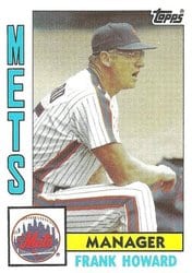 1984 Topps Base Set Frank Howard #621 card