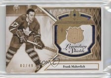 2023-24 Upper Deck Ultimate Collection Ultimate Planks Legacy Frank Mahovlich #LSPL-FM card