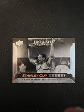 2025 Upper Deck Black Diamond Exquisite Collection Stanley Cup Heroes Frank Mahovlich #ESC-FM card