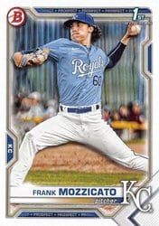 2021 Bowman Draft Base Set Frank Mozzicato #BD-95 card