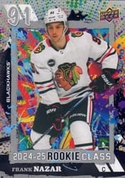 2024-25 Upper Deck 2024-25 Rookie Class Frank Nazar #RC-2 card