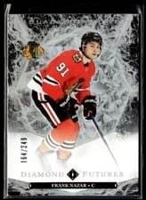 2024-25 Upper Deck Black Diamond Diamond Futures Frank Nazar #BDF-FN card