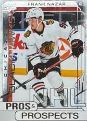 2024-25 Upper Deck Pros & Prospects Frank Nazar #PP-5 card