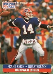 1991 Pro Set Base Set Frank Reich #448 card