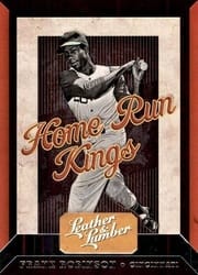 2019 Panini Leather & Lumber Home Run Kings Frank Robinson #HRK-10 card