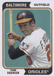 2020 Topps Archives Base Set Frank Robinson #121 card