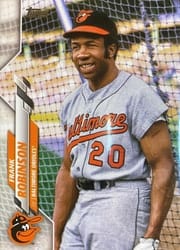 2020 Topps Base Set Frank Robinson #341b card