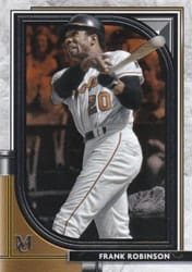 2021 Topps Museum Collection Base Set Frank Robinson #11 card