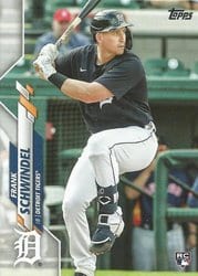 2020 Topps Update Base Set Frank Schwindel #U-118 card
