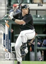 2020 Topps Update Frank Schwindel #U-118 card