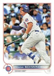 2022 Topps Base Set Frank Schwindel #468 card