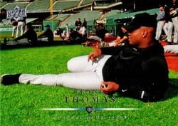 2008 Upper Deck Base Set Frank Thomas #38 card
