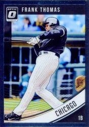 2018 Donruss Optic Base Set Frank Thomas #81 card
