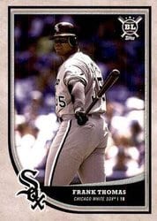 2018 Topps Big League Base Set Frank Thomas #344 card