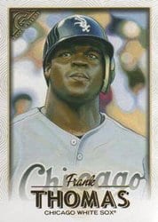 2018 Topps Gallery Base Set Frank Thomas #112 card
