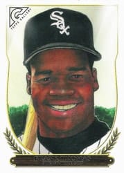2018 Topps Gallery Hall of Fame Gallery Frank Thomas #HOF-18 card