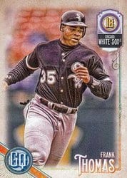 2018 Topps Gypsy Queen Base Set Frank Thomas #313 card