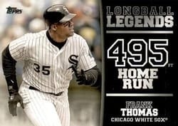 2018 Topps Longball Legends Frank Thomas #LL-47 card