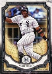 2018 Topps Museum Collection Base Set Frank Thomas #64 card