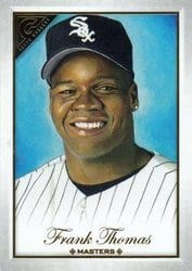 2019 Topps Gallery Base Set Frank Thomas #155 card