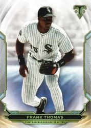 2019 Topps Triple Threads Base Set Frank Thomas #39 card