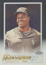 2020 Topps Allen & Ginter Chrome Base Set Frank Thomas #96 card