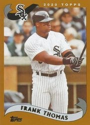 2020 Topps Archives Base Set Frank Thomas #215 card