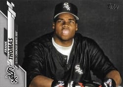 2020 Topps Base Set Frank Thomas #175b card