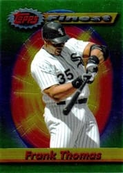 2021 Finest Flashbacks Base Set Frank Thomas #201 card