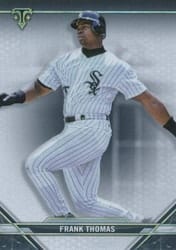 2021 Topps Triple Threads Base Set Frank Thomas #48 card