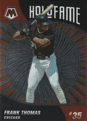 2022 Panini Mosaic Holofame Frank Thomas #HF-5 card