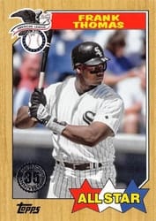 2022 Topps 1987 Topps Baseball All-Stars Frank Thomas #87AS-24 card