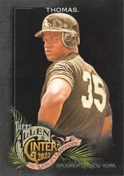 2022 Topps Allen & Ginter X Base Set Frank Thomas #9 card