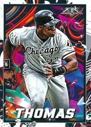 2022 Topps Fire Base Set Frank Thomas #188 card