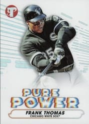 2022 Topps Pristine Pure Power Frank Thomas #PP-20 card