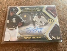 2022 Topps Tribute MVPs Autographs Frank Thomas #TTM-FT card
