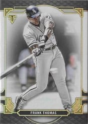 2022 Topps Triple Threads Base Set Frank Thomas #16 card