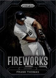 2023 Panini Prizm Fireworks Frank Thomas #F15 card