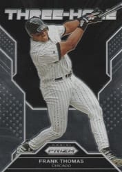 2023 Panini Prizm Three-Hole Frank Thomas #TH2 card