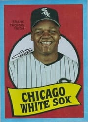 2023 Topps Archives 1969 Team History Foil Frank Thomas #69T-15 card
