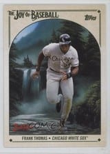 2023 Topps x Bob Ross: The Joy of Baseball Base Set Frank Thomas #25 card