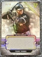 2024 Topps Triple Threads Legends Jumbo Relics Frank Thomas #RLJ-FT card