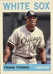 2025 Topps Archives Base Set Frank Thomas #72 card