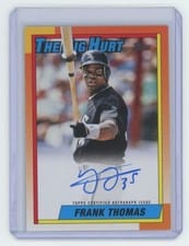 2025 Topps The Big Hurt Autograph Frank Thomas #HURTA-5 card