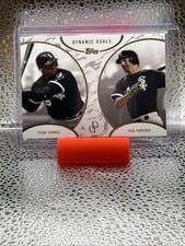 2025 Topps Dynamic Duals Base Set Frank Thomas / Paul Konerko #13 card